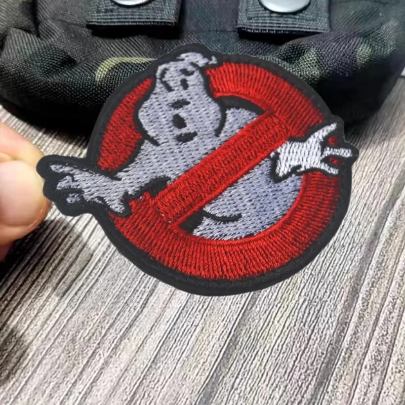 Подарок на Хэллоуин креативная вышитая нашивка Охотники за привидениями