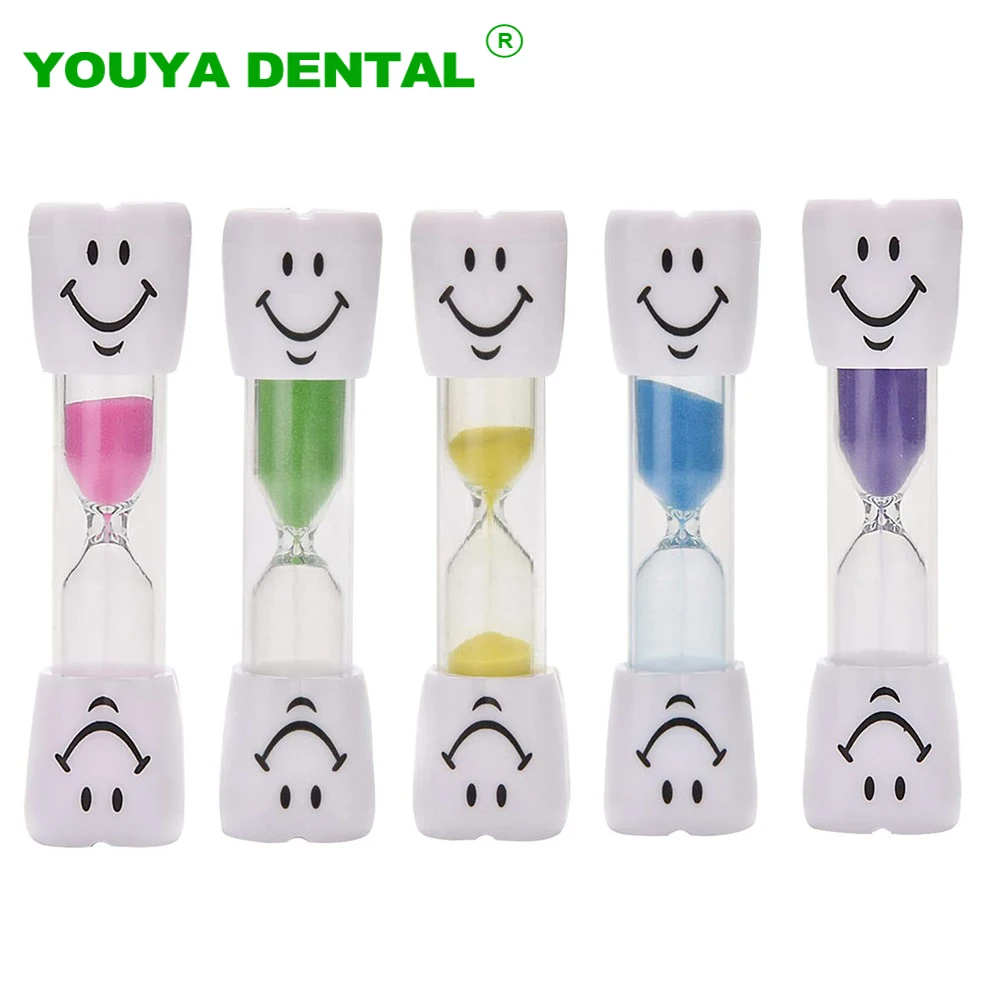 5 шт. песочные часы для чистки зубов 3 минуты
