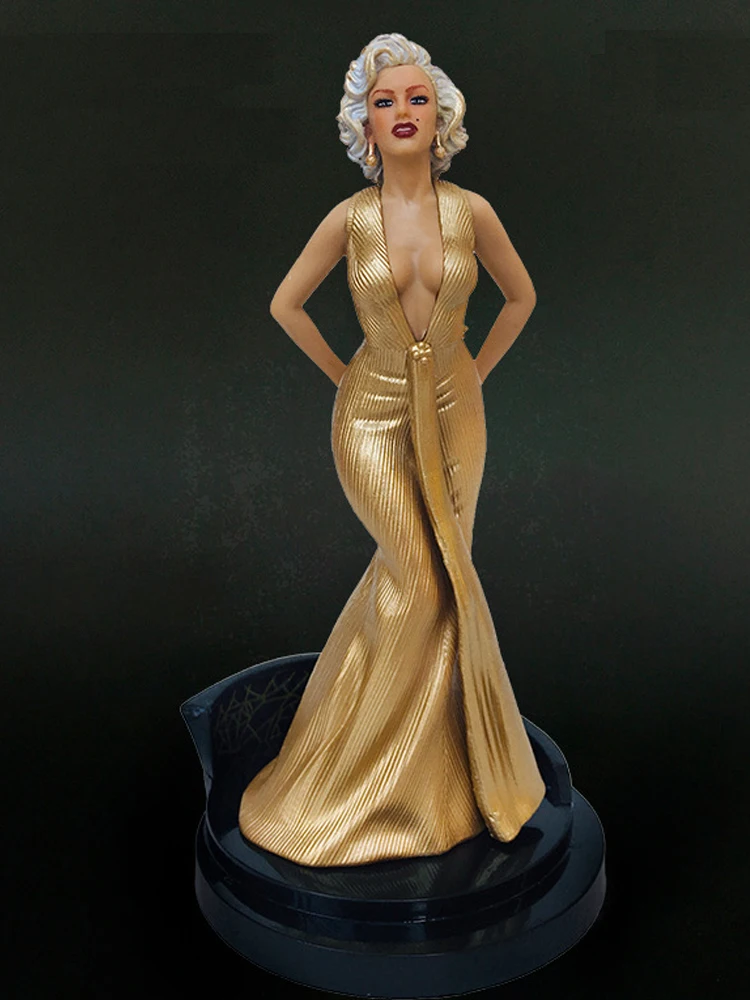 

18cm Marilyn Monroe Action Figure Sexy Model Ornaments PVC Statue Birthday Present Toys Model Cake Home Decoration Accessories