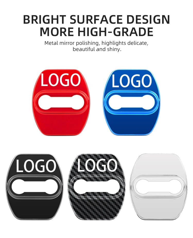 

Car accessories protective door lock cover for Kia Soul Sorento Prime Carens Rondo Sportage(QL) optima 2016-2019 door lock cover