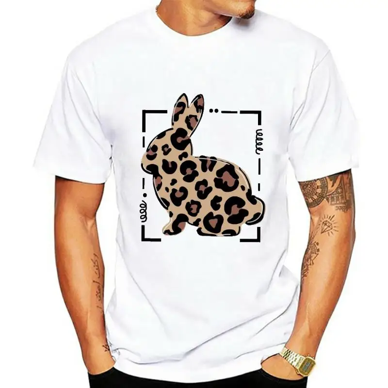 

Plus Size Cotton T-Shirt Women T Shirt Leopard Rabbit Print Short Sleeve Woman Shirts Female Casual Summer Graphic Tees