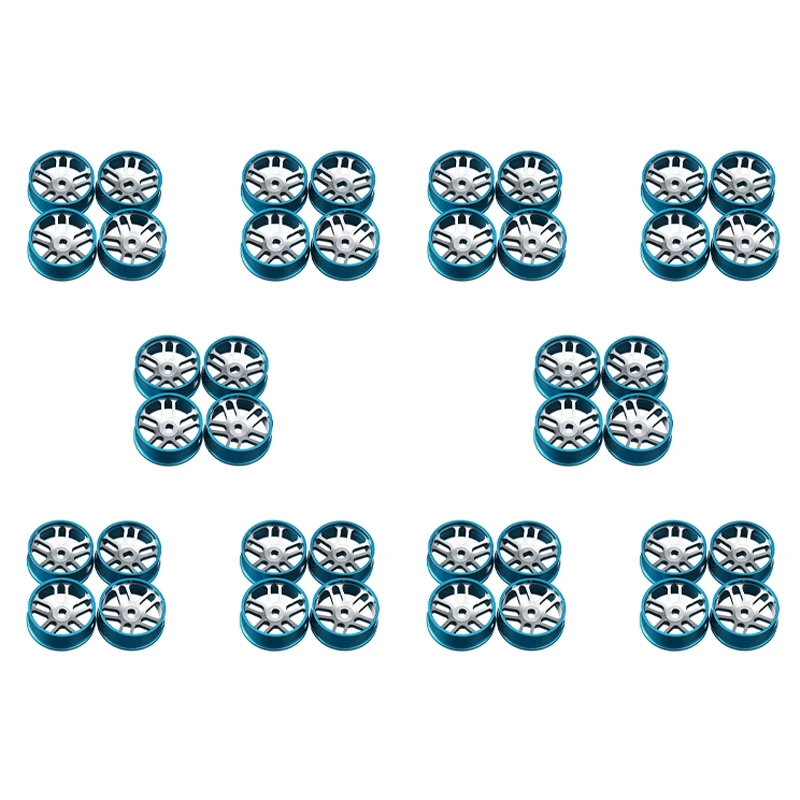 

40X для Wltoys K979 K989 Iw04m Awd Iw02 Rm02 Rm03 Dgawd Mini-Z Mini-D Mini-Q, металлическая колесная ступица, Whell ступица