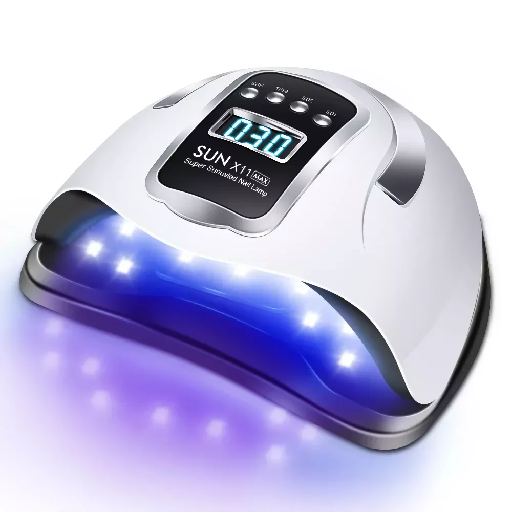 

NEW2023 X11 MAX High UV LED Nail Dryer Machine Portable Home Use Huge Display Professional Lamp For Quick Dry Gel Nail Polish