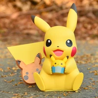 pokemon solid large pvc pickup two dimensional anime hand made cake dress up ornaments car doll birthday gift childrens toys