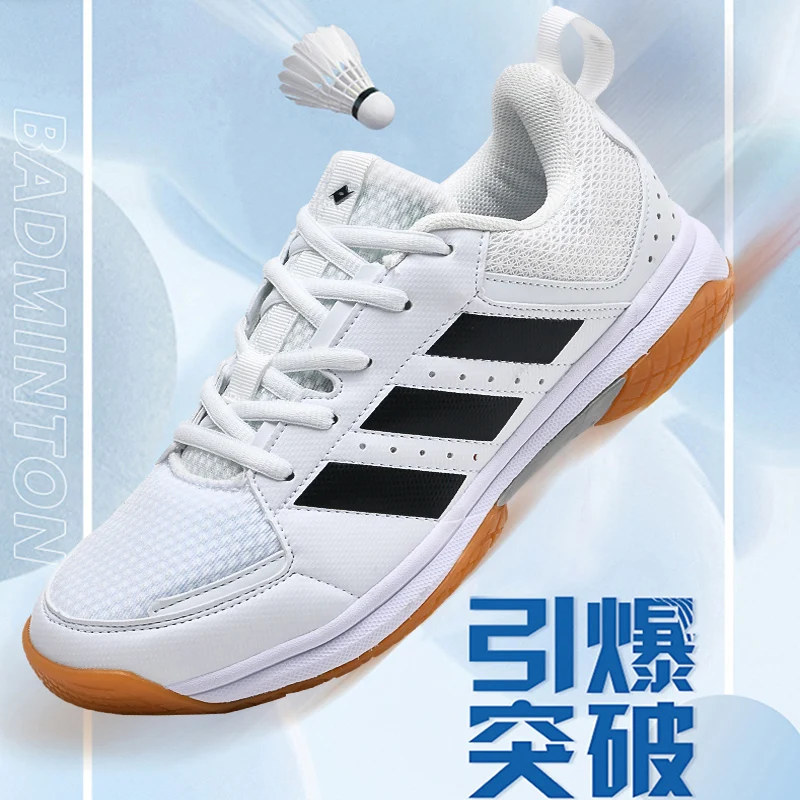 Professional wool shoes shock-absorbing and breathable rib bottom volleyball shoes table tennis shoes for boys and girls36-46