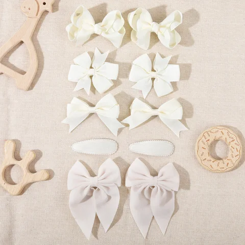 Набор заколок CUTE BOWS с бантиками для девочек