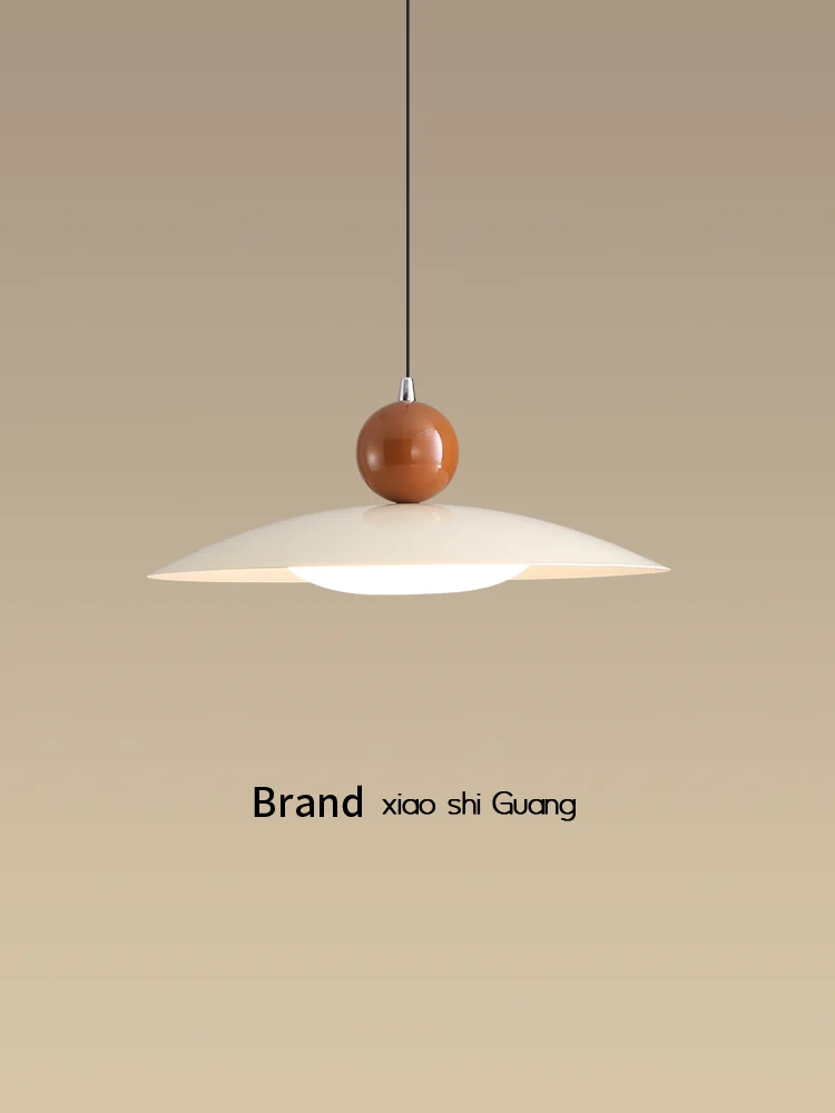 

Flying Saucer Cream Style Restaurant Chandelier Eye Protection Lifting Table Lamp Bar Chandelier