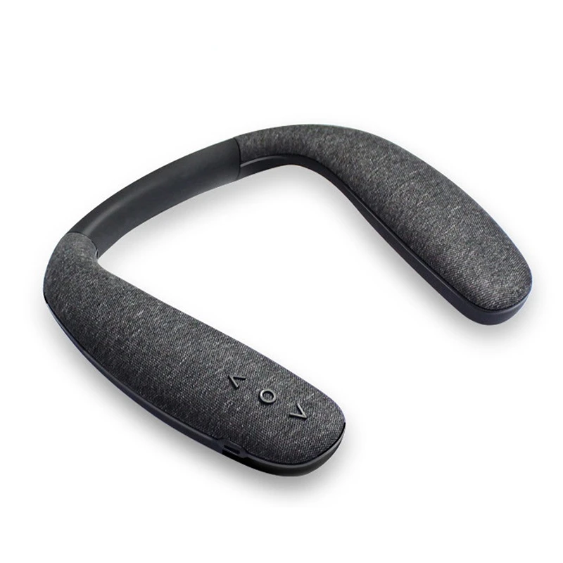 

Neckband Bluetooth Speakers 12H Music Wireless Wearable Speaker True 3D Stereo Sound Portable Personal with Microphone