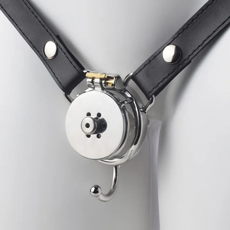 FAAK Страпон Клетка для члена с уретральным катетером Внутренняя экструзия Замок