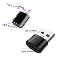 usb c female adapter converter otg male type c cable adapter for macbook oneplus xiaomi samsung s21 usb c charger otg connector