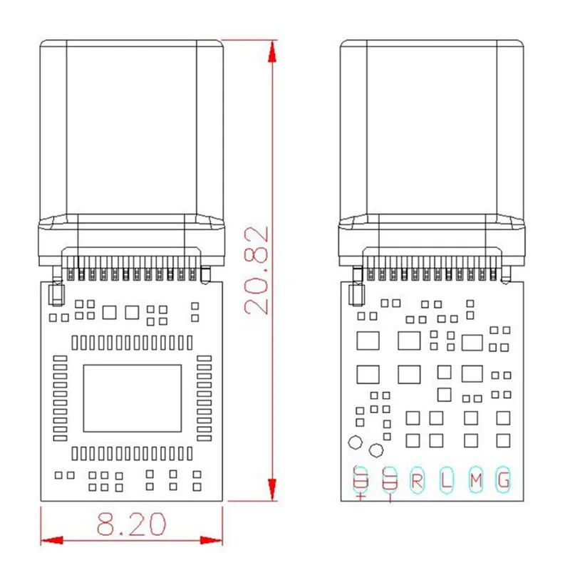 USB Type-C аудиоадаптер Skerimte ALC5686