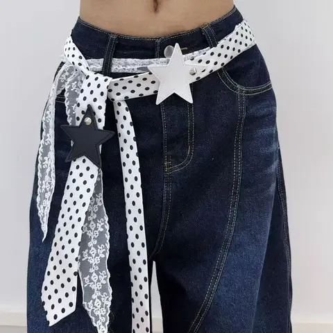 Neploe Винтажный квадратный шарф в горошек с леопардовым принтом