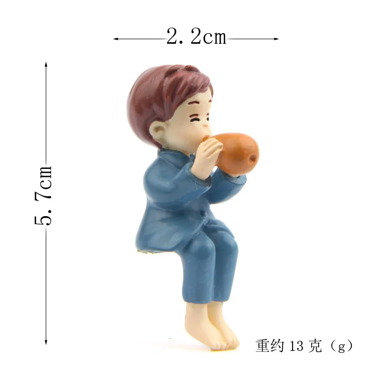 Cute Anime Bus Branch Wind Instrument Figurine Ornaments Model Fairy Garden Miniatures Decoration Accessories Toys |