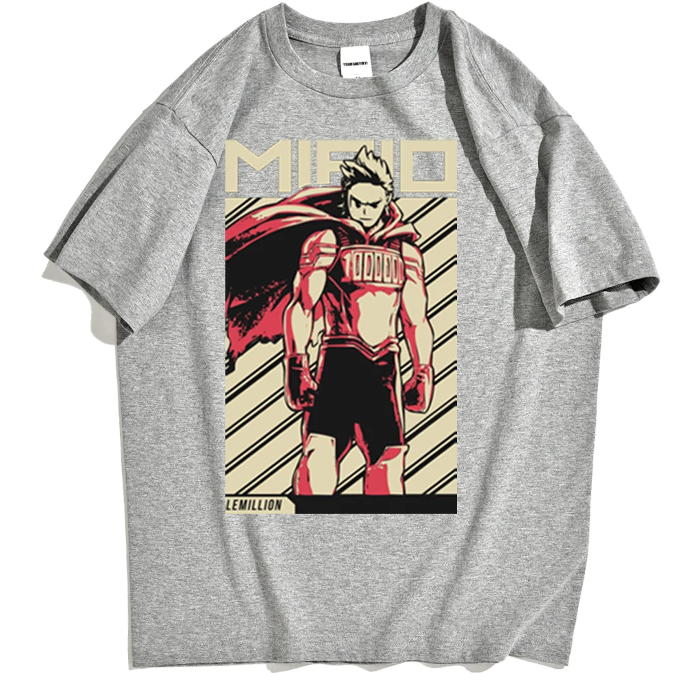 Футболка мужская с рисунком из японских комиксов моя геройская академия