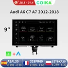 Автомобильный мультимедийный плеер, 8 ядер, 4 + 64 Гб ОЗУ, для Audi A6, C7, A7 2012-2018, BT, музыкальный стерео, Android 10,0, Carplay, IPS, сенсорный, GPS, Navi, радио