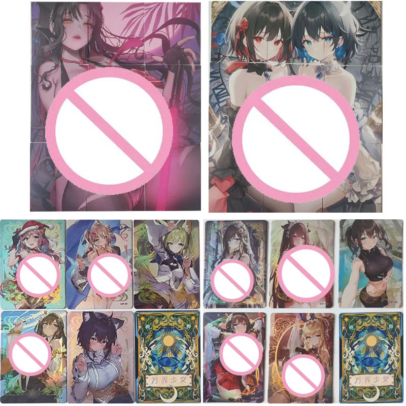 

Коллекция редких карт из аниме «Maiden of All World», ИДН касино Ху Тао ЦР, ЦР, детские игрушки, подарки на день рождения