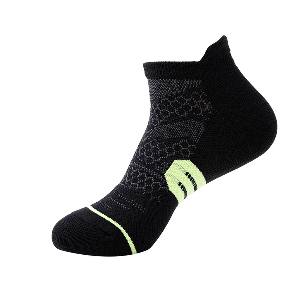 2022 New Style High Quality Men Sport Socks Athletic Breathable Casual Compression Socks Male Quick Dry Short Socks
