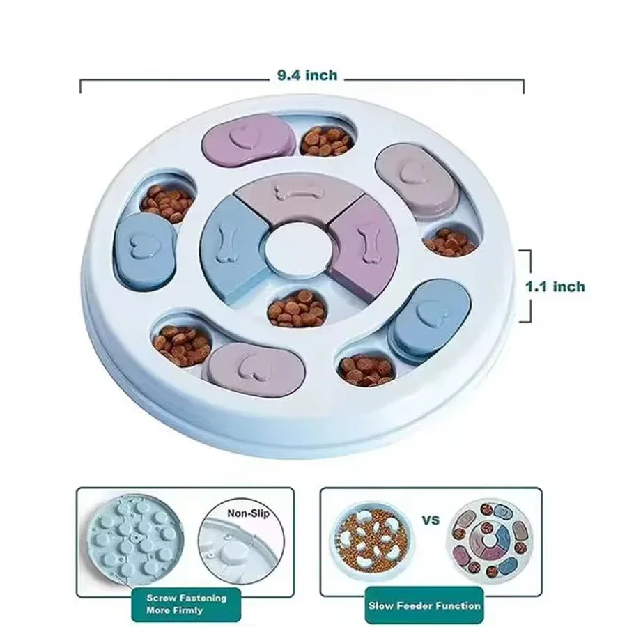 Интерактивная дистрибьюция домашних животных для обучения кормлению медленное