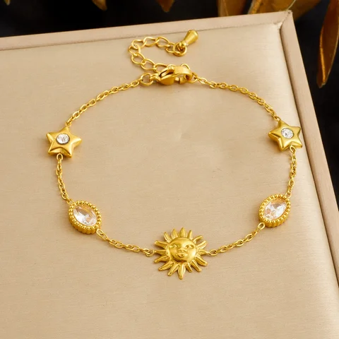 DIEYURO золотой браслет из нержавеющей стали