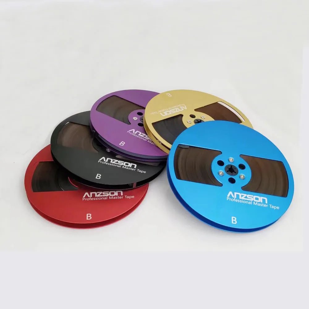 1PCS 7 Inch Open Reel Audio Tape Empty Reel Seveln Inch Opening Machine With Reel New Aluminum Accessories