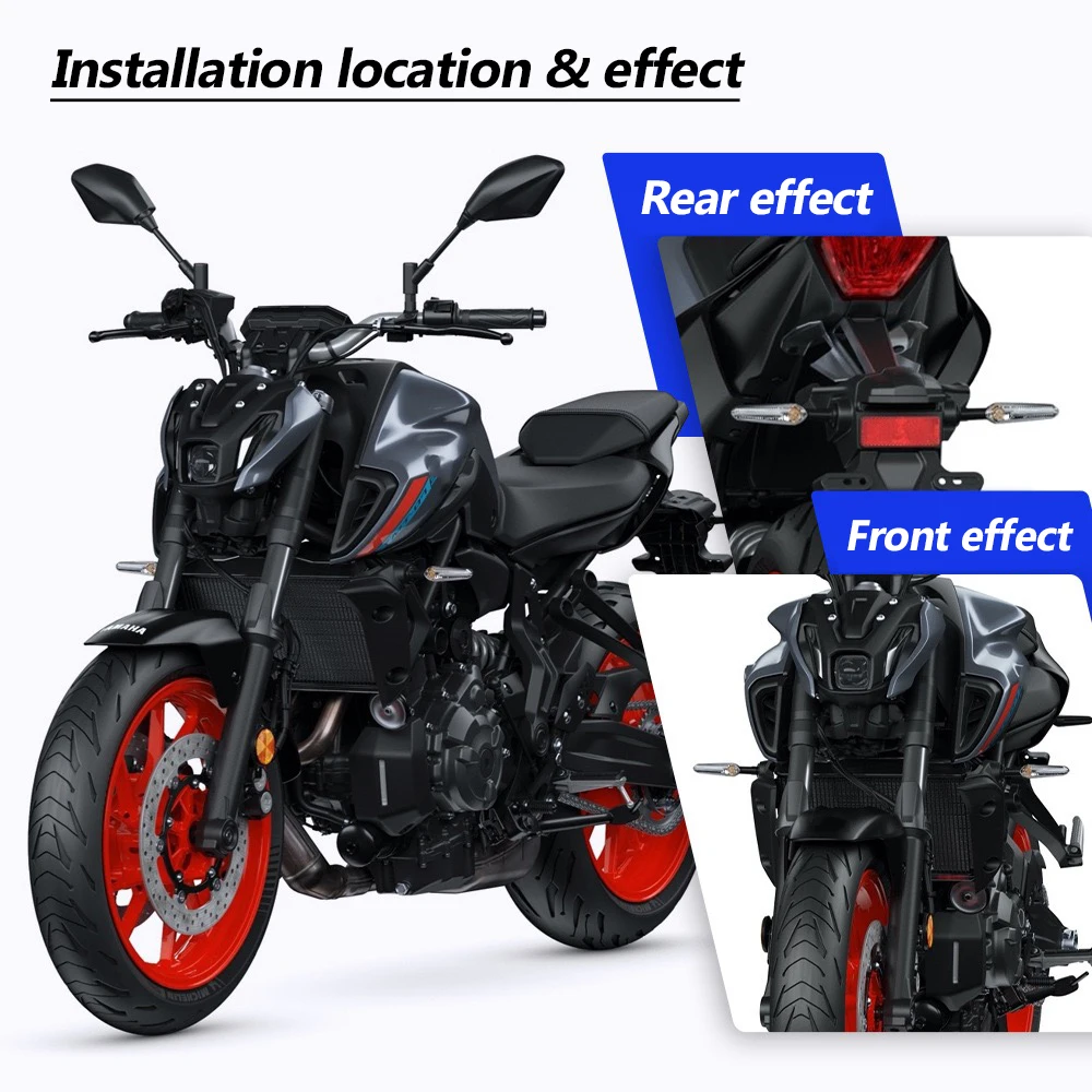 2024 2023 мотоциклетный мигающий направленный светодиодный сигнал поворота для YAMAHA