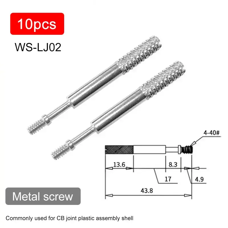 Набор из 10 шт., шестигранный медный винт для DB 9 15 25 37 RS232 DB, разъем VGA, медная колонна COM, последовательная медная шпилька, гайка