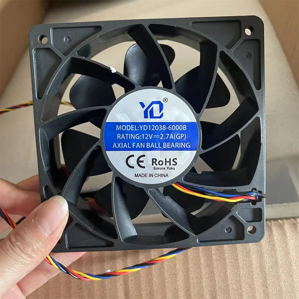 

Вентилятор охлаждения YD12038HBL 12038, 12 В, а