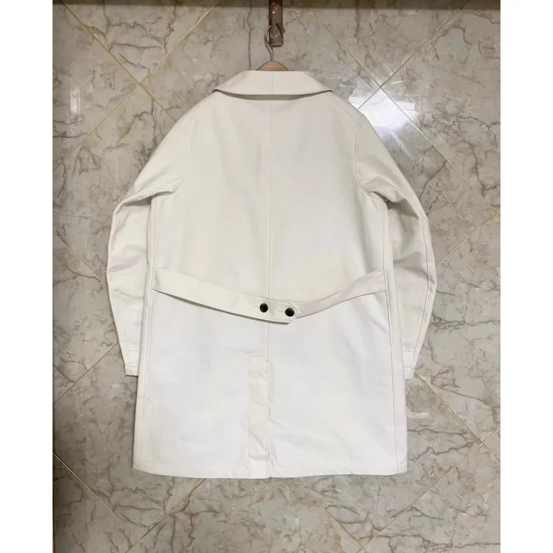 Visvim спешите магазин пальто японское Ретро плотное шерстяное пальто-Тренч куртка