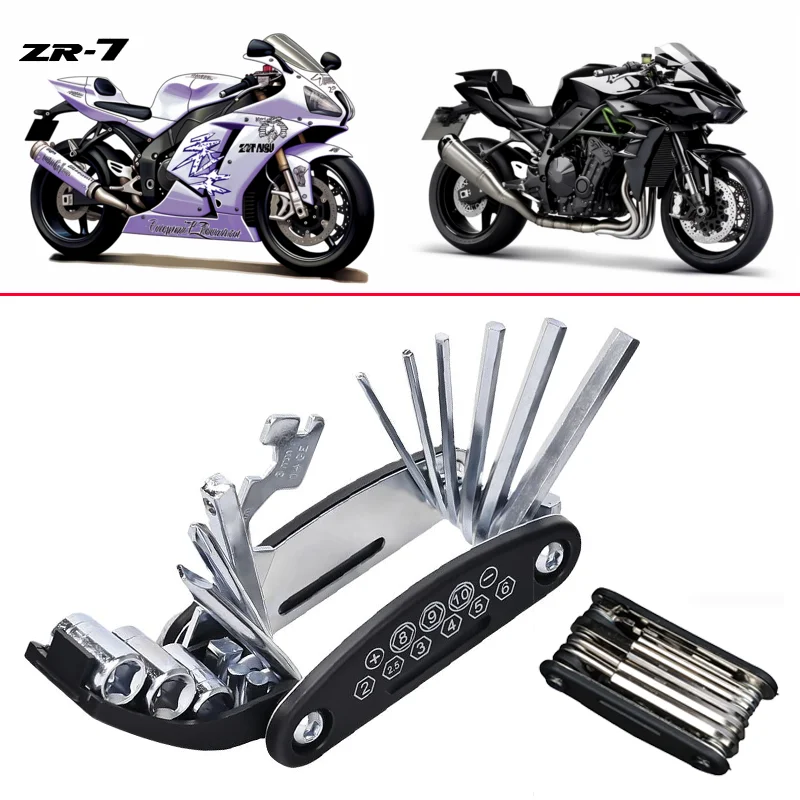 

For Kawasaki ZR-7 / S ZR7 ZR7S 1999-2003 Motorcycle CNC Accessories Tool Repair Screwdriver Set Brand New Hot Deal