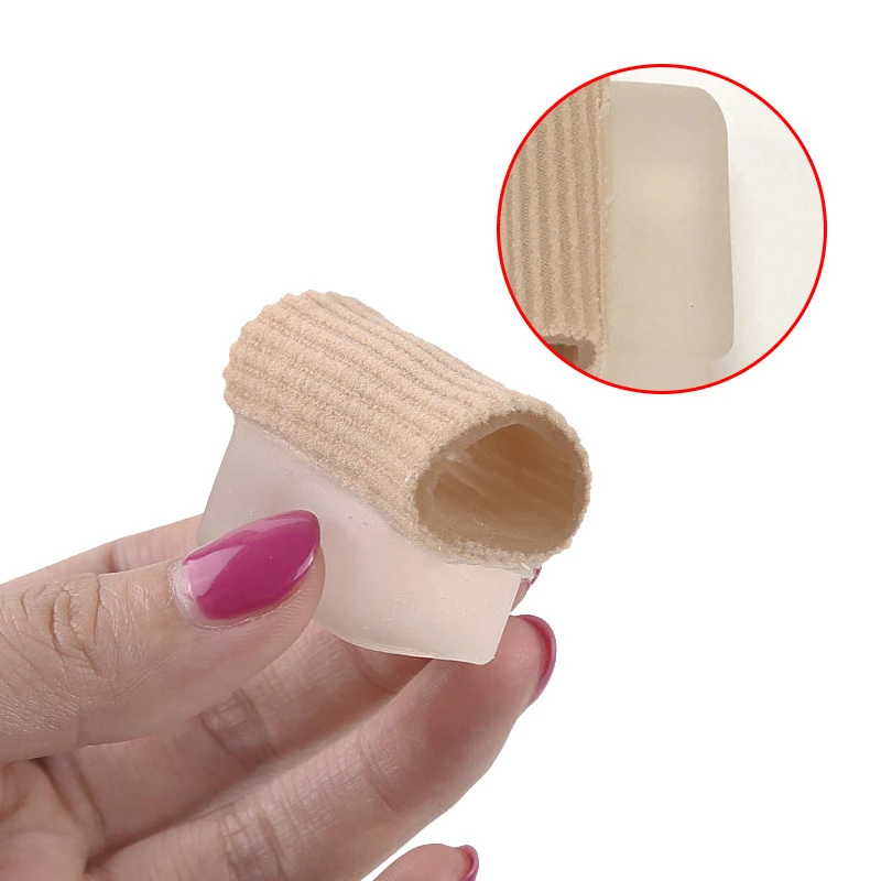 Description Picture 5 of item1Piece Silicone Toe Spreader Thumb Correction Straightener Hallux Valgus Gel Separators Bunions Finger Foot Care Tools Orthotics