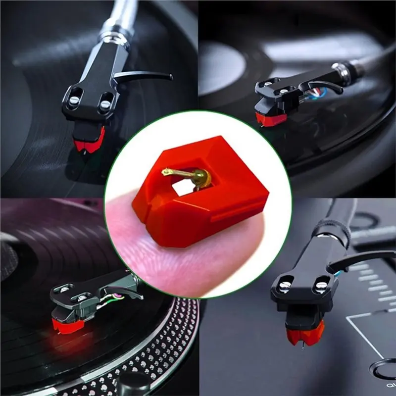 Фото Снижение цены! Запасной комплект игл для проигрывателей Audio-Technica AT-VMN95E, совместимый с моделями серии VM95: VMN95E, 95EN, 95ML, 95SH, 95SP, 95C, ATLP120. №4