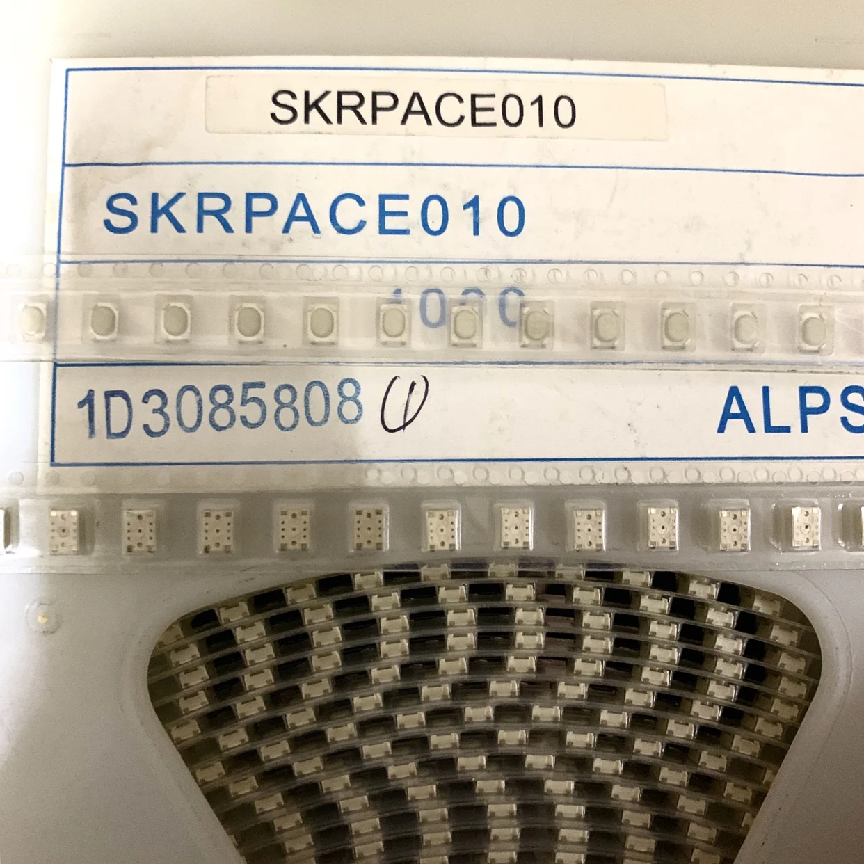SKRPACE010 патч-переключатель 3*4*2,5 тактовый переключатель