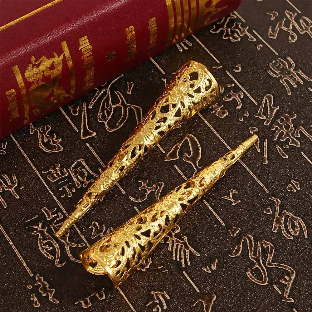 Ювелирные изделия древний китайский костюм набор колец для ногтей в античном