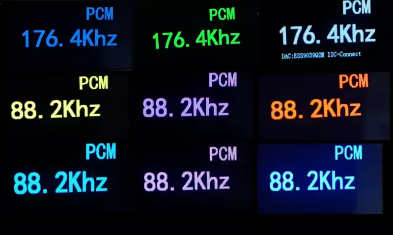 Модуль отображения частоты дискретизации аудио I2S LRCK интерфейс