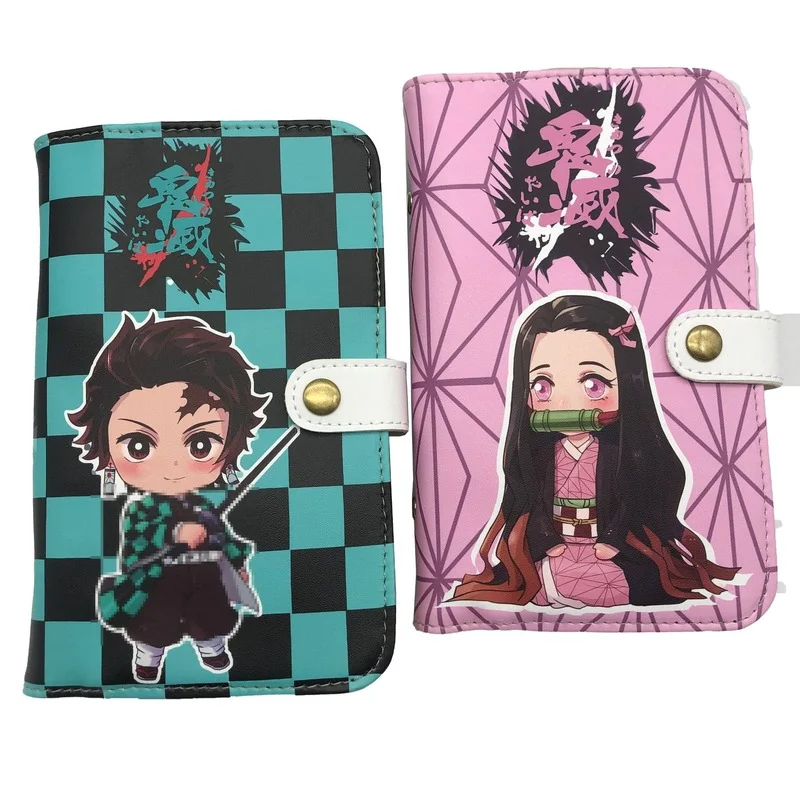 

Anime Demon Slayer Notebooks Kamado Tanjirou Nezuko Students Journal Notebook Detachable Loose-leaf Book Leather Books Kid Gift
