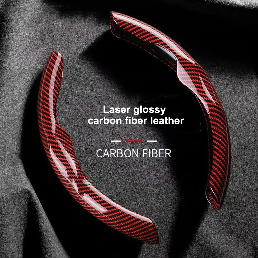 Лазерный глянцевый ультратонкий усилитель рулевого колеса из углеродного