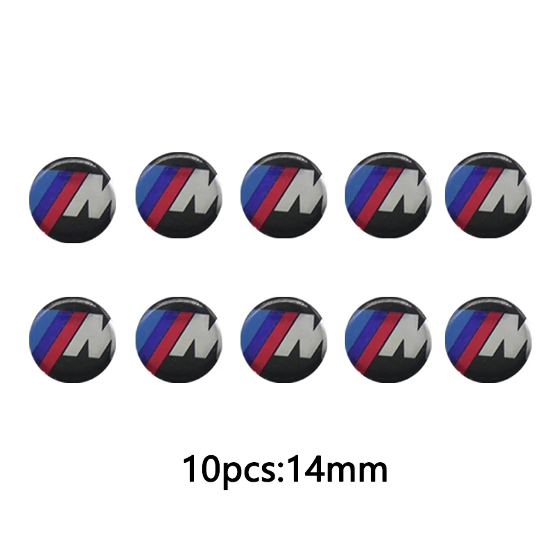 11/14 мм наклейка на ключ автомобиля с логотипом эмблема для BMW X1 X3 X5 X6 X7 1 3 5 6 7 серии