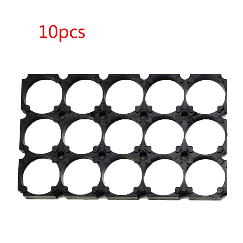

C5AE 10 Pcs/set 21700 Battery Holder Bracket Plastic Bracket 3x5 DIY Accessories