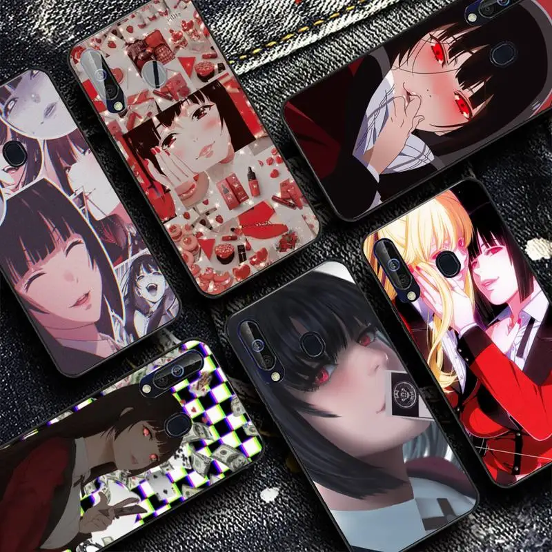 

Japanese Anime Kakegurui Jabami Yumeko Phone Case for Redmi 8 9 9A for Samsung J5 J6 Note9 for Huawei NOVA3E Mate20lite cover
