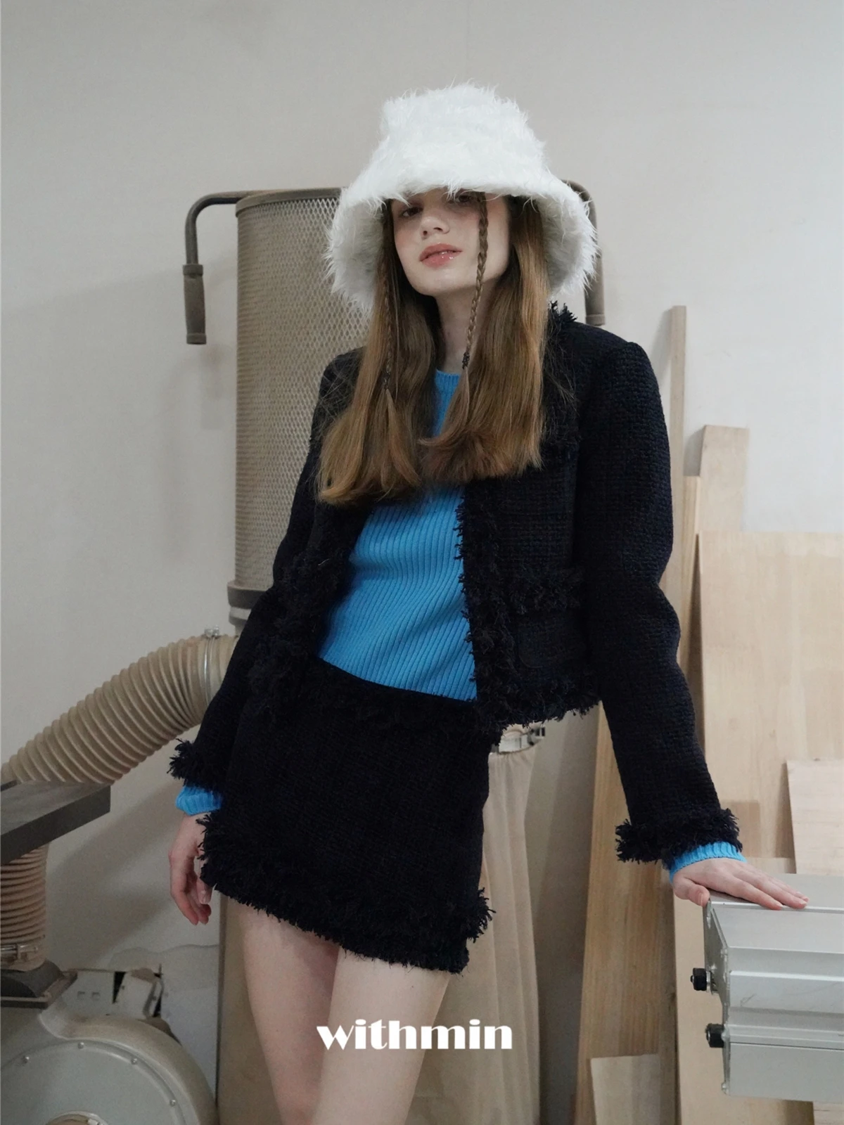 Точечные товары оригинальный Весенний костюм Xiaoxiang 2023 года женское короткое