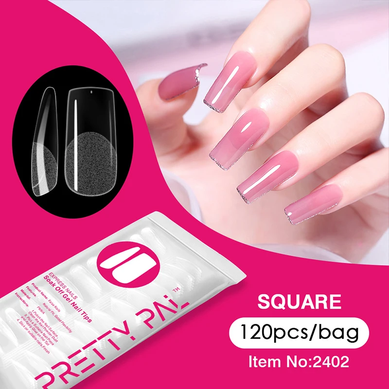 

120 шт./упаковка, Гель-лак для наращивания ногтей