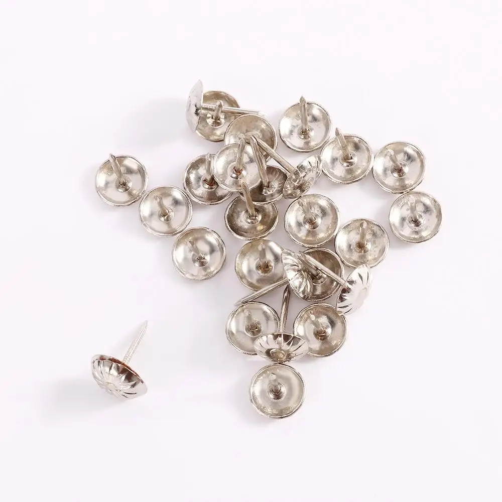 100/300 Шт. Золотые Бронзовые Декоративные Железные Гвозди 11x16 Мм Для