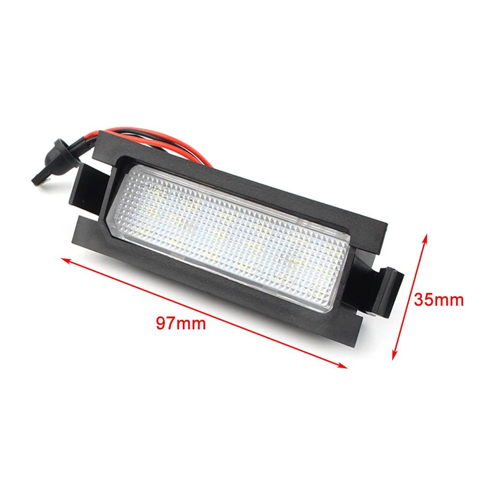 2 шт. освещение номерного знака лампы 18SMD светодиодные для Hyundai I30 5D 2013-2014 и CW GD 2012-up
