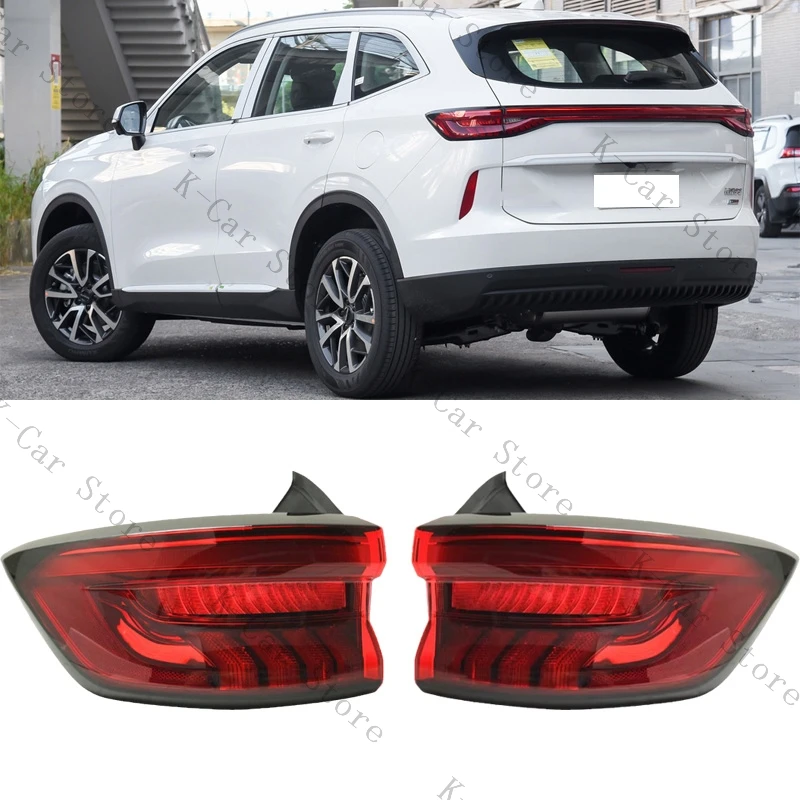 

Автомобильный задний фонарь, аксессуары для Great Wall Haval H6 2021 третьего поколения, задний фонарь, указатель поворота, противотуманная фара в сборе