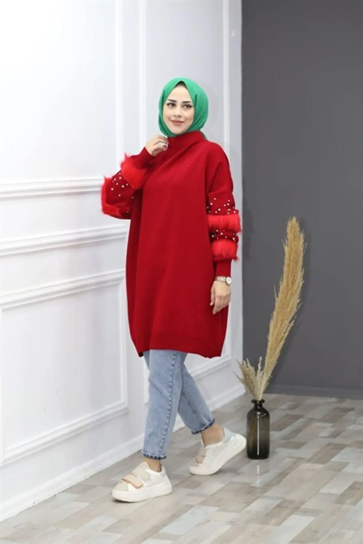 

Pearl Details Tunic