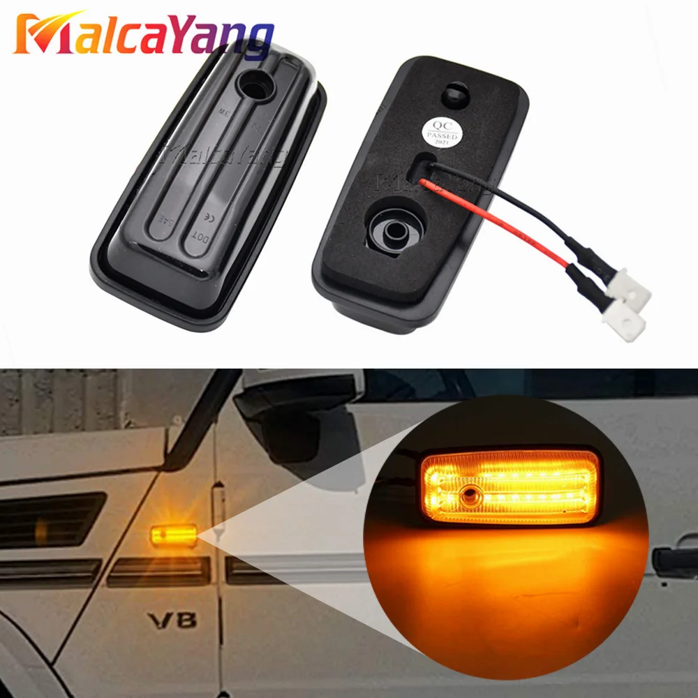 Динамический светодиодный боковой указатель поворота для Mercedes-Benz G-Class W463 W461 G500 G550