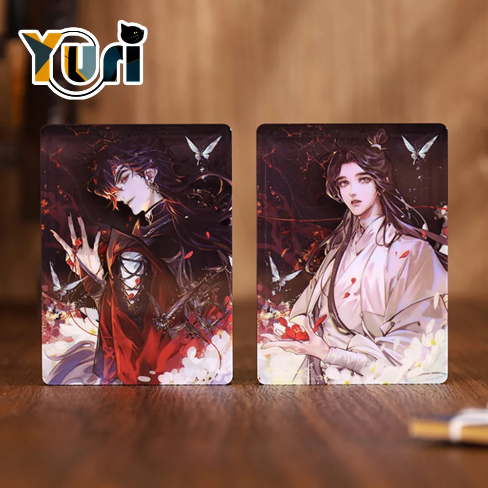 Аниме Tian Guan Ci Fu TGCF Xie Lian Hua Cheng BL акриловая подставка для украшения с зыбучим песком