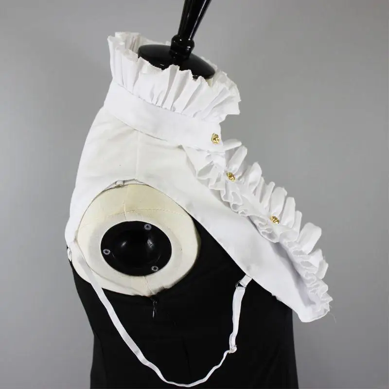 49ME Женская викторианская винтажная блузка-полурубашка для дворца с