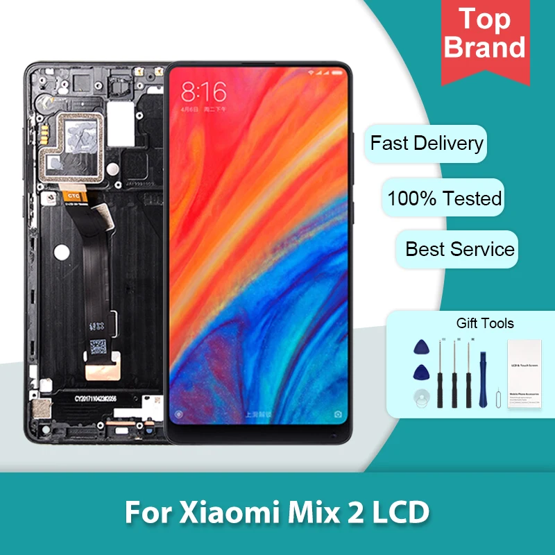 

1 шт., сенсорный ЖК-экран для Xiaomi MIX 2, 5,99 дюйма