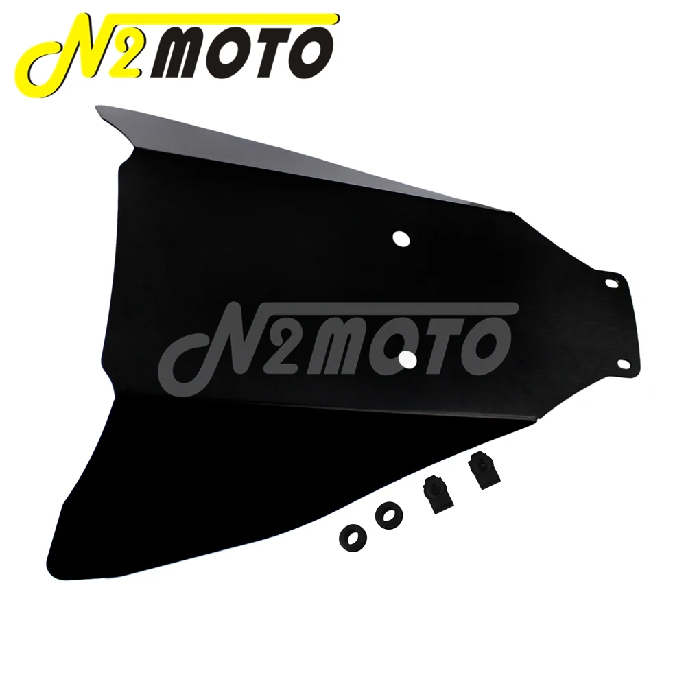 1 шт. нижняя часть под животом сковорода крыло серебряный мотоцикл хомут Защитная